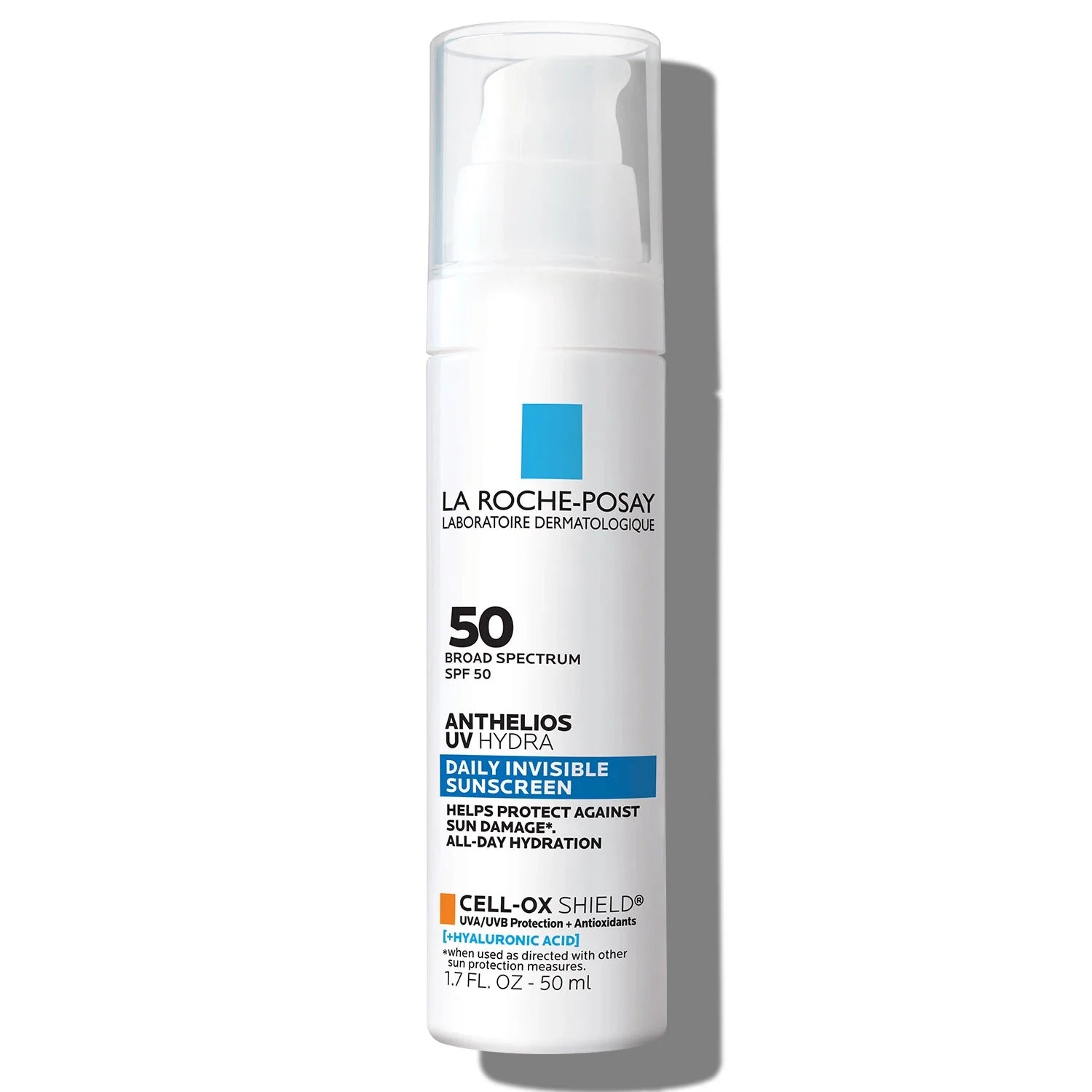 Anthelios UV Hydra Hydrating Face Sunscreen SPF 50 With Hyaluronic Acid